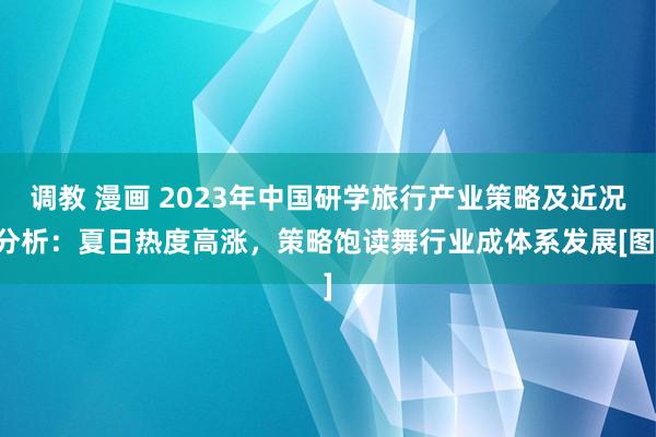 调教 漫画 2023年中国研学旅行产业策略及近况分析：夏日热度高涨，策略饱读舞行业成体系发展[图]